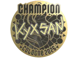 Sticker | kyxsan (Gold, Champion) | Cologne 2026