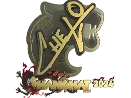 Sticker | chelo (Gold) | Shanghai 2024