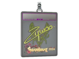 Sticker Slab | ZywOo (Holo) | Shanghai 2024