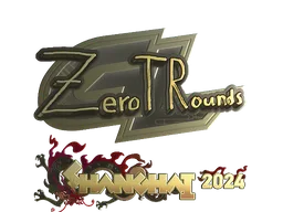 Sticker | ztr (Gold) | Shanghai 2024