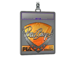 Sticker Slab | pashaBiceps (Foil) | Krakow 2017