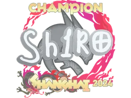 Sticker | sh1ro (Champion) | Shanghai 2024