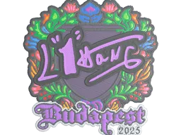 Sticker | L1haNg (Embroidered) | Budapest 2025