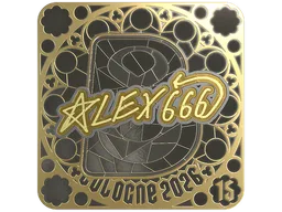 Sticker | alex666 (Gold, Ranked) | Cologne 2026