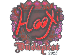 Sticker | HooXi | Budapest 2025
