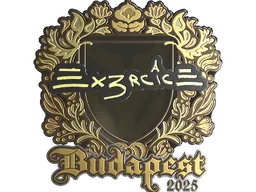 Sticker | Ex3rcice (Gold) | Budapest 2025