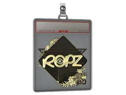 Sticker Slab | ropz (Gold) | Rio 2022