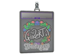 Sticker Slab | qikert (Embroidered) | Budapest 2025