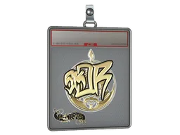 Sticker Slab | sk0R (Gold) | Paris 2023