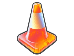 Sticker | Cone Zone (Holo)