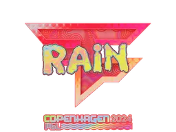 Sticker | rain (Holo) | Copenhagen 2024