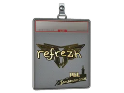 Sticker Slab | refrezh (Gold) | Stockholm 2021