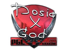 Sticker Slab | Dosia (Foil) | Krakow 2017