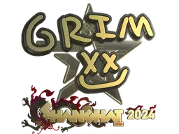 Sticker | Grim (Gold) | Shanghai 2024