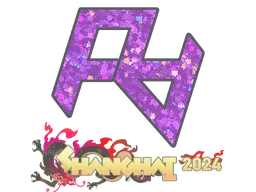 Sticker | Rare Atom (Glitter) | Shanghai 2024