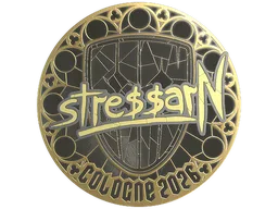 Sticker | stressarN (Gold) | Cologne 2026