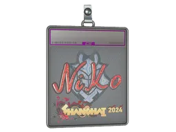 Sticker Slab | NiKo (Holo) | Shanghai 2024