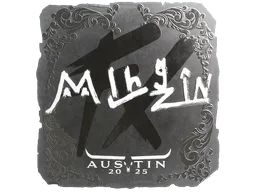 Sticker | mlhzin (Foil) | Austin 2025