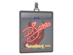 Sticker Slab | Djoko | Shanghai 2024