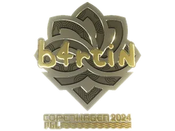 Sticker | b4rtiN (Gold) | Copenhagen 2024