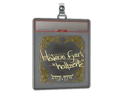 Sticker Slab | hallzerk (Gold) | Austin 2025