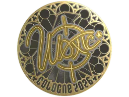 Sticker | woxic (Gold) | Cologne 2026