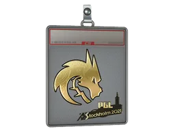 Sticker Slab | Team Spirit (Gold) | Stockholm 2021