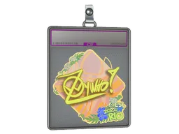 Sticker Slab | ZywOo (Holo) | Rio 2022