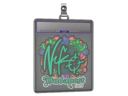 Sticker Slab | NiKo (Embroidered) | Budapest 2025