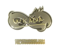 Sticker | Wicadia (Gold) | Copenhagen 2024