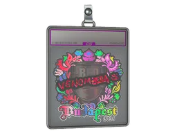 Sticker Slab | venomzera (Holo) | Budapest 2025