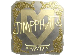 Sticker | Jimpphat (Gold) | Austin 2025