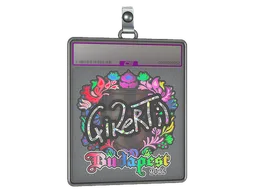 Sticker Slab | qikert (Holo) | Budapest 2025