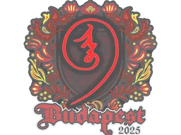 Sticker | nin9 | Budapest 2025
