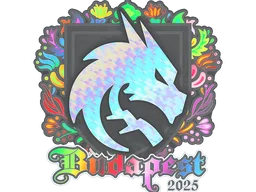 Sticker | Team Spirit (Holo) | Budapest 2025