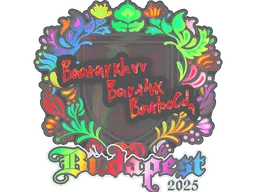 Sticker | Bart4k (Holo) | Budapest 2025