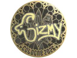 Sticker Slab | Gizmy (Gold) | Cologne 2026