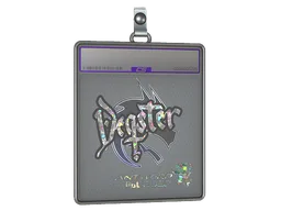 Sticker Slab | degster (Glitter) | Antwerp 2022
