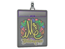 Sticker Slab | iM (Embroidered) | Budapest 2025