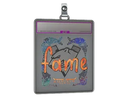 Sticker Slab | fame (Holo) | Austin 2025