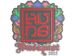 Sticker | The Huns (Embroidered) | Budapest 2025