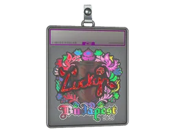 Sticker Slab | Lucky (Holo) | Budapest 2025