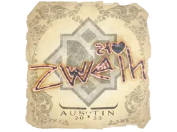 Sticker | zweih | Austin 2025