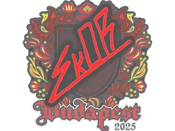 Sticker | sk0R | Budapest 2025