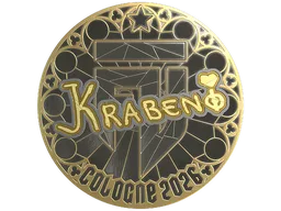 Sticker | Krabeni (Gold) | Cologne 2026