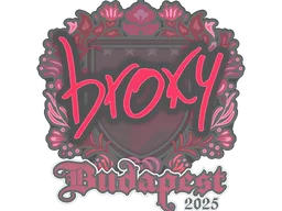 Sticker | broky | Budapest 2025
