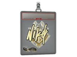 Sticker Slab | NiKo (Gold) | Paris 2023