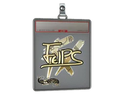 Sticker Slab | felps (Gold) | Paris 2023