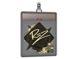 Sticker Slab | REZ (Gold) | Rio 2022