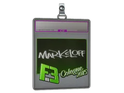 Sticker Slab | markeloff (Foil) | Cologne 2015